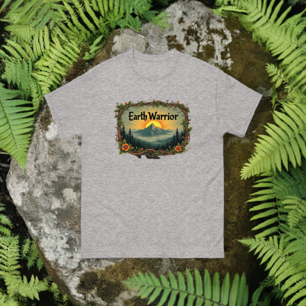 Earth Warrior Classic Tee – Defend the Planet in Style!