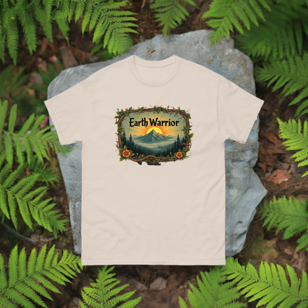 Earth Warrior Classic Tee – Defend the Planet in Style!