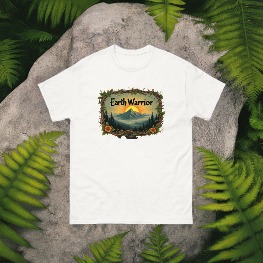 Earth Warrior Classic Tee – Defend the Planet in Style!